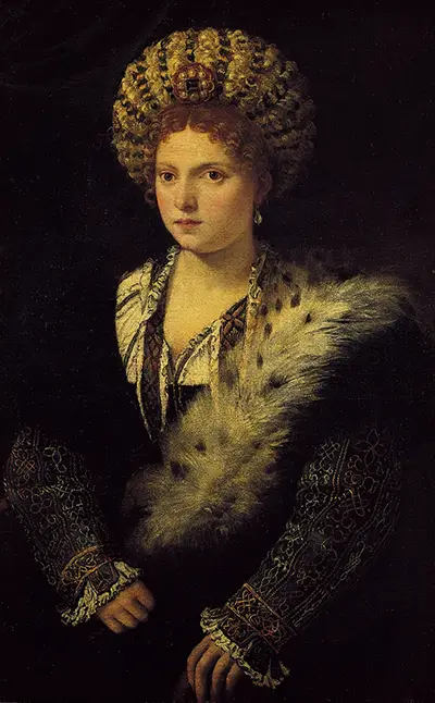 Portrait d'Isabella d'Este Titian